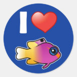 I Love Royal Gramma Stickers