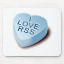 I Love RSS Mouse Pad mousepads