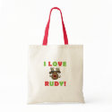 I Love Rudy Reindeer bags by christmasshop I Love Rudy Reindeer bags