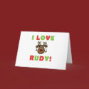 I Love Rudy Reindeer