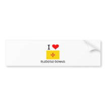 I Love Ruidoso Downs New Mexico Bumper Sticker