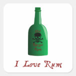 I love Rum Sticker