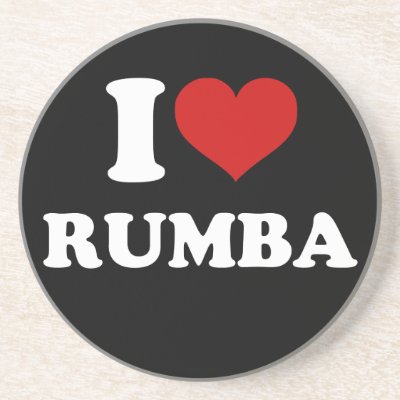I Love Rumba coasters