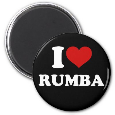 I Love Rumba magnets
