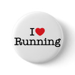 I love running button