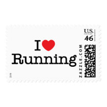 I love running postage