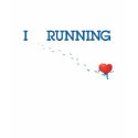 I Love Running t-shirts