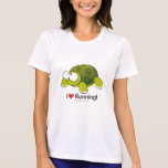 I Love Running - Turtle T Shirts