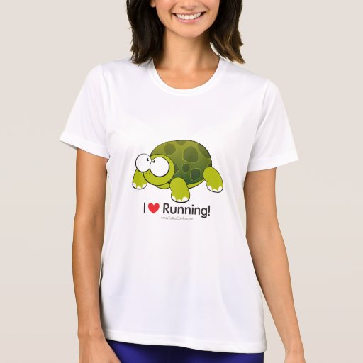 I Love Running - Turtle T Shirts