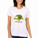 I Love Running - Turtle T Shirt