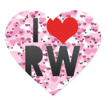 I Love RW Stickers