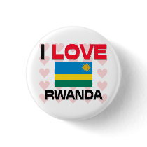 I Love Rwanda buttons
