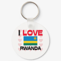 I Love Rwanda keychains by tshirtshirts I Love Rwanda keychains