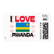 I Love Rwanda postage by tshirtshirts I Love Rwanda postage