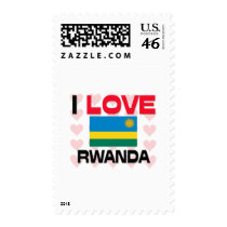 I Love Rwanda postage by tshirtshirts I Love Rwanda postage