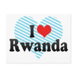 I Love Rwanda Postcard