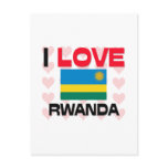 I Love Rwanda Postcard