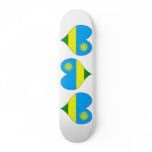 I Love Rwanda Skate Boards