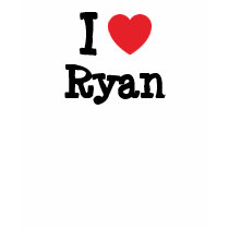 I love Ryan heart custom personalized t-shirts by funnycustomtshirts I love Ryan heart custom personalized t-shirts