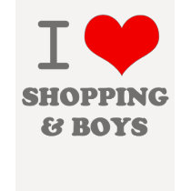 i love s & b G t-shirts