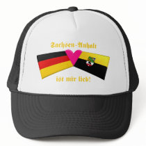 I Love Sachsen-Anhalt ist mir lieb hats by Vexillophile I Love Sachsen-Anhalt ist mir lieb hats