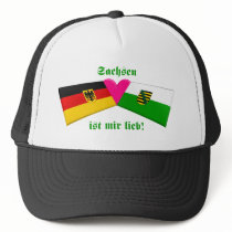 I Love Sachsen ist mir lieb hats by Vexillophile I Love Sachsen ist mir lieb hats