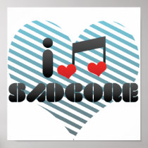 I Love Sadcore Print