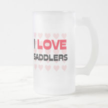 I LOVE SADDLERS COFFEE MUG