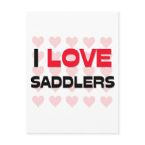 I LOVE SADDLERS postcards by professions I LOVE SADDLERS postcards