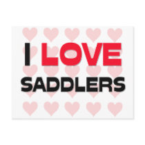 I LOVE SADDLERS postcards by professions I LOVE SADDLERS postcards