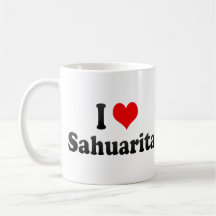 I Love Sahuarita, United States Mugs