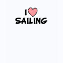 I Love Sailing shirt