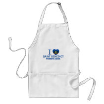 I Love Saint Benedict, PA Aprons
