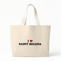 I Love Saint Helena Bags
