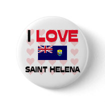 I Love Saint Helena buttons