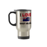 I Love Saint Helena mugs