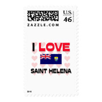 I Love Saint Helena postage