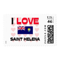 I Love Saint Helena postage