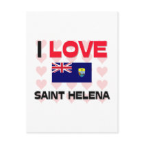 I Love Saint Helena postcards