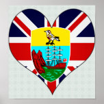 I Love Saint Helena Print