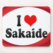 I Love Sakaide, Japan. Aisuru Sakaide, Japan Mousepads