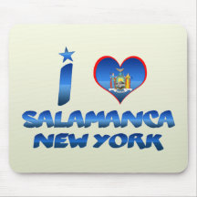 I love Salamanca, New York Mouse Pads