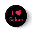 I Love Salem buttons by definingyou I Love Salem buttons