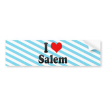 I Love Salem, India Bumper Stickers