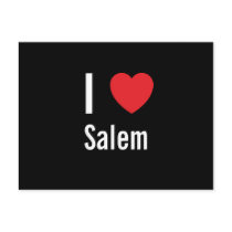 I love Salem postcards by funnycustomtshirts I love Salem postcards