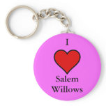 I Love Salem Willows keychains