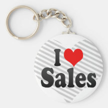 I love Sales Key Chains