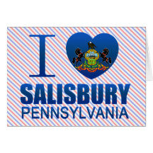 I Love Salisbury, PA Card