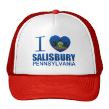 I Love Salisbury, PA Hats