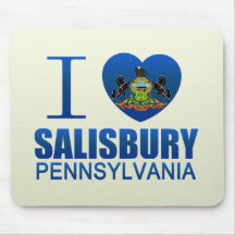 I Love Salisbury, PA Mouse Pad